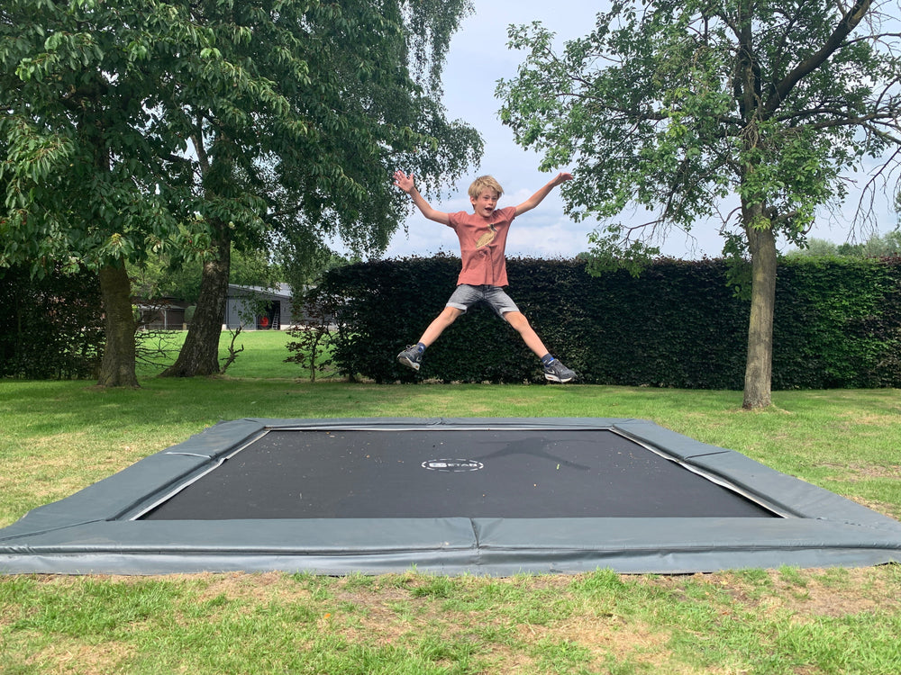 Kies voor maximale springkracht met de Etan UltraFlat trampoline