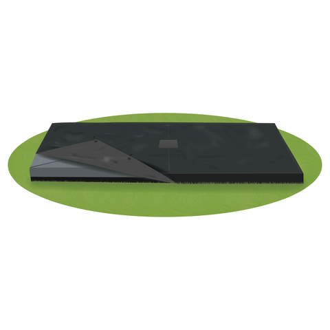 Premium Trampoline Beschermhoes Rechthoekig
