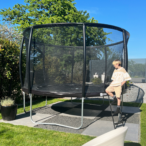 Premium Trampoline Op Poten Rond